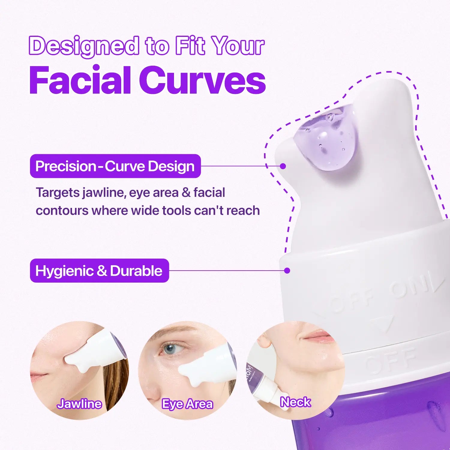 EIOM 2-In-1 Botide Plumping Gua Sha Lifting Serum + Hydrogel Eye Patch Duo Bundle | Instant De-Puffing & Lifting Face Massager, Jawline Sculpting, Plumping, Depuffing Gua Sha, Collagen Peptide Serum and under Eye Patches for Dark Circles & Puffy Eyes
