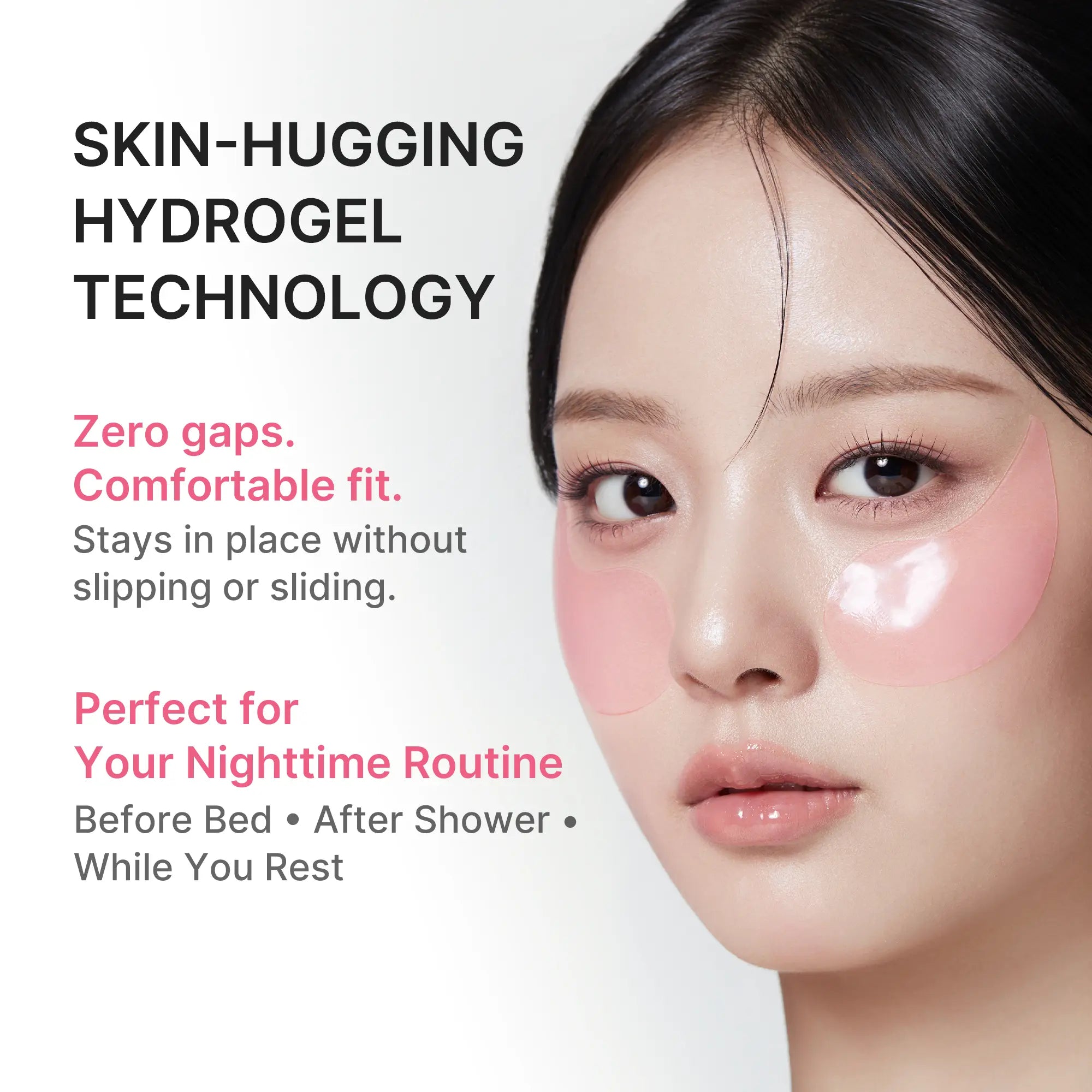 [NEW] [Medicube] PDRN Pink Caffeine Collagen Eye Patch for Night CareㅣFuller-Looking Eye Area, Under-Eye Puffiness, Dark Circles Care for Smooth, Radiant & Youthful-Looking | Korean Skincare, K-Beauty